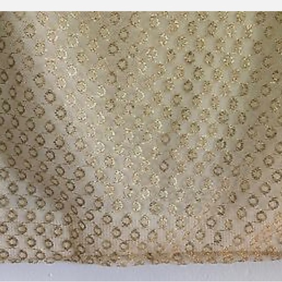 Vintage Park Storyk gold mesh sleeveless sweater - Picture 6 of 6